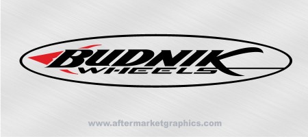 Budnik Wheels Decals - Pair (2 pieces)